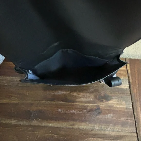 New Sensei Shears Dog Grooming 6-Shear Long Holster Black Leather Crossbody NWOT - Picture 5 of 13